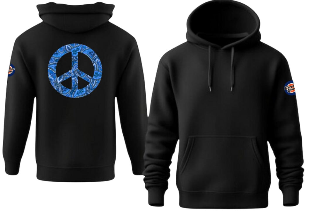 TerraceNova Paisley Peace Hoodie