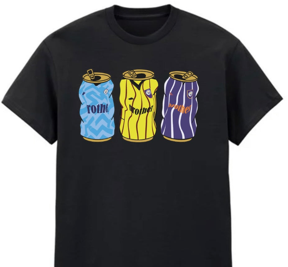 Man City Retro Blue Tee