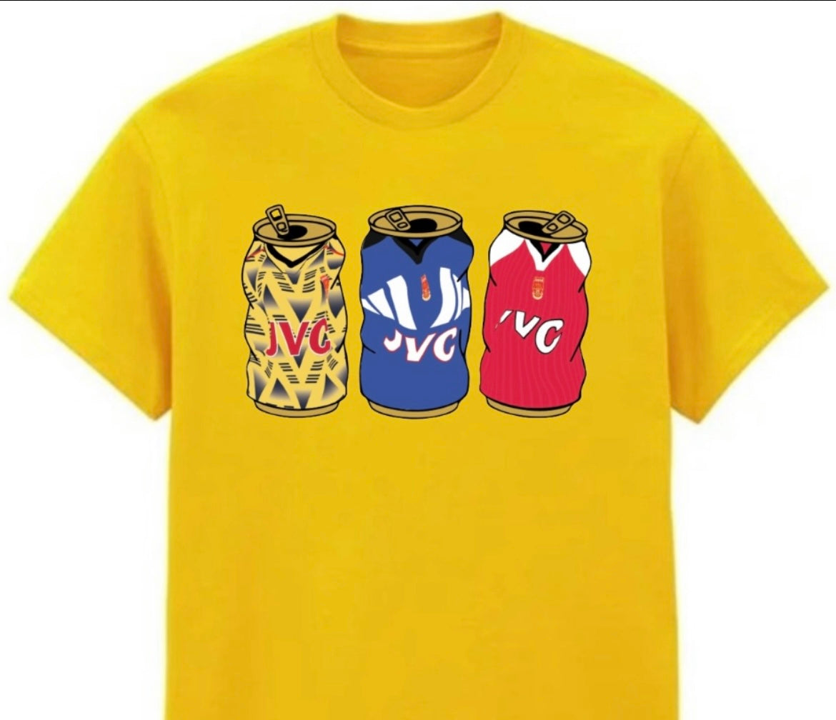 Arsenal Retro Yellow Tee