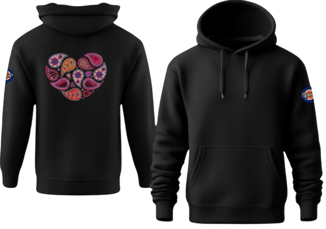 TerraceNova Paisley Love Hoodie