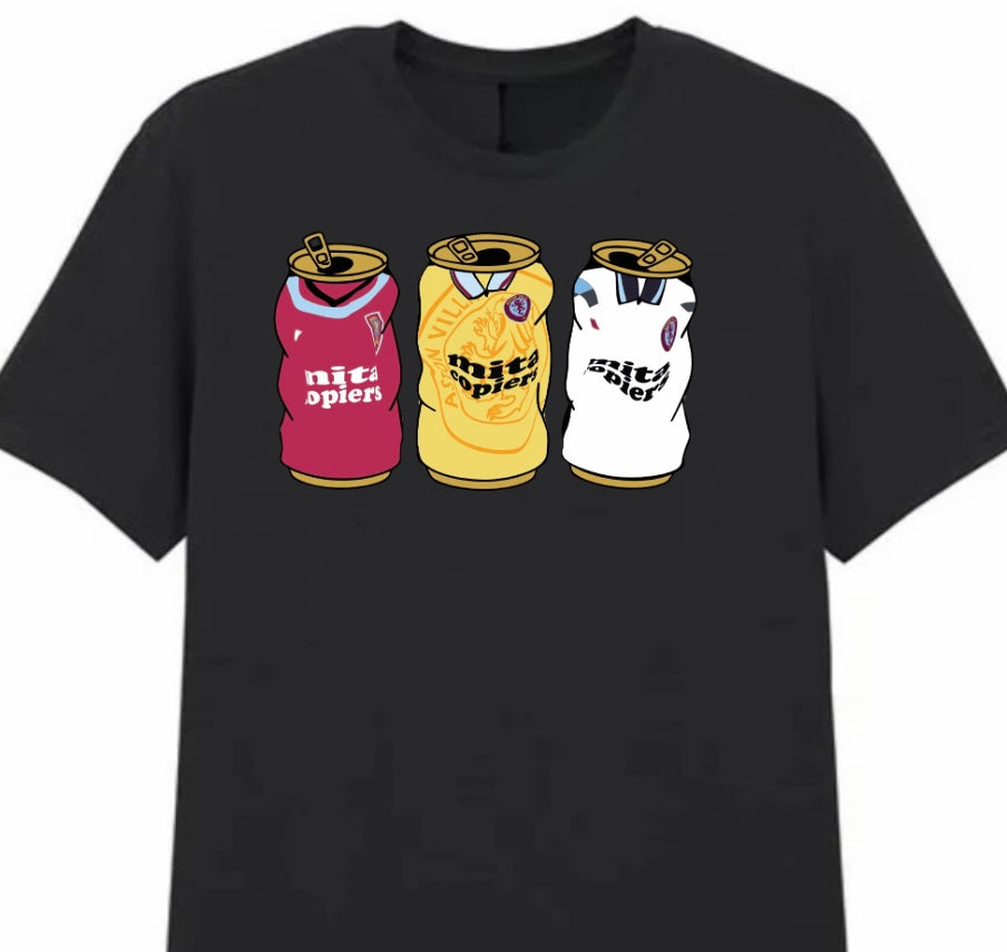 Aston Villa Retro White Tee