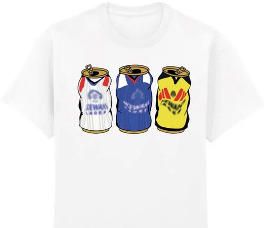 Rangers Retro White Tee