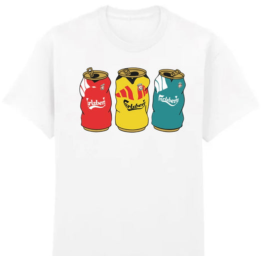 Liverpool Retro White Tee