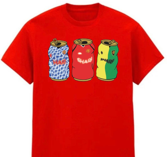 Man Utd Retro Red Tee