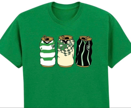 Celtic Retro Green Tee