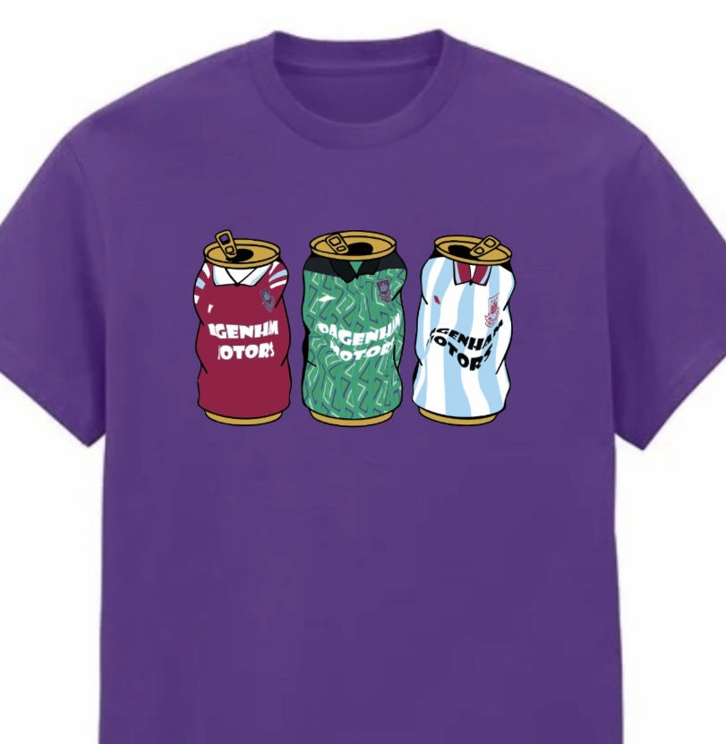 West Ham Retro White Tee