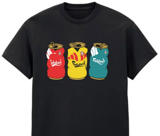 Liverpool Retro Black Tee
