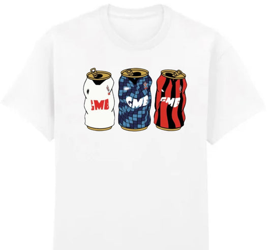 Fulham Retro White Tee