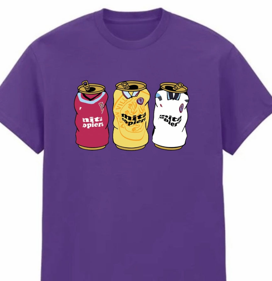 Aston Villa Retro White Tee