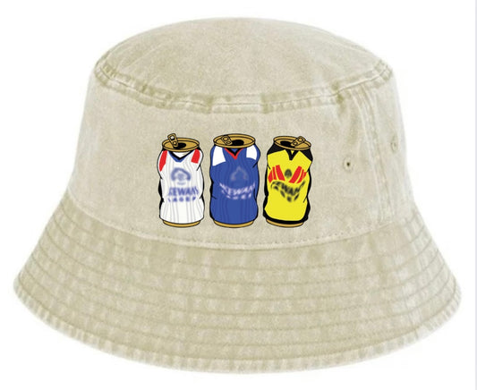 Rangers Retro Bucket With Embroidered Beer Tins