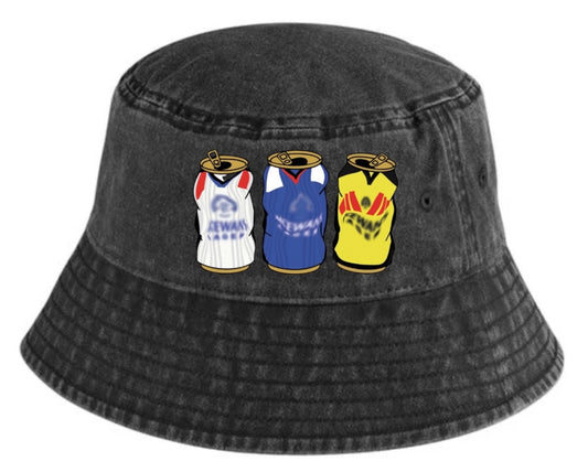 Rangers Retro Bucket With Embroidered Beer Tins
