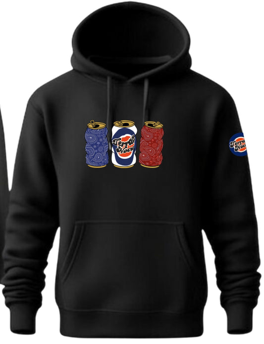TerraceNova Paisley Beer Tin Hoodie