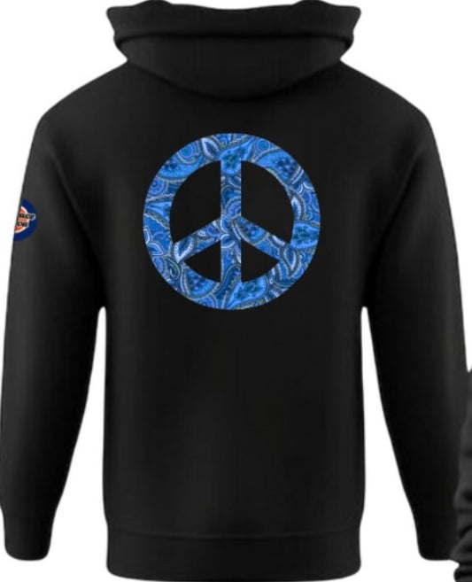 TerraceNova Paisley Peace Hoodie
