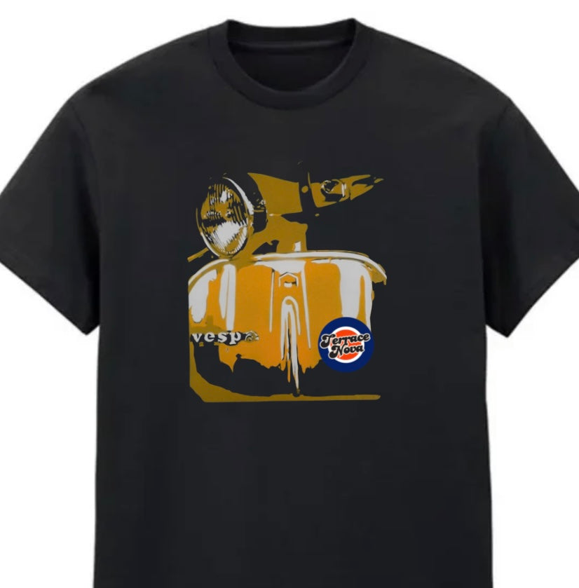TerraceNova x Vespa Black Tee