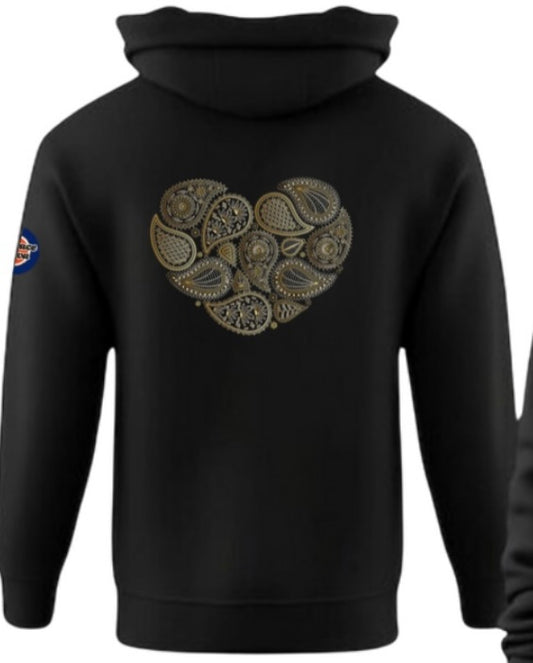 TerraceNova Paisley Love Hoodie